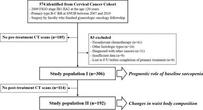 Impact of Computed Tomography-Based, Artificial Intelligence-Driven Volumetric Sarcopenia on Survival Outcomes in Early Cervical Cancer